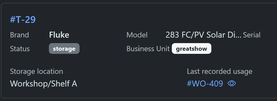 Tools screenshot